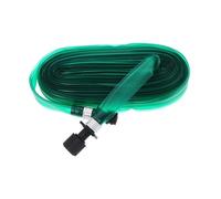 GAROZATION PVC Flat Soaker Hose Garden Watering Hose with Connector Outdoor Irrigation Supply Seamless Design for Lawn Plants and Farm Watering