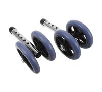 GAROZATION Replacement Walker Wheels Heavy Duty Silent Rolling Wheel Casters for Elderly Mobility Aid