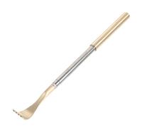GAROZATION Retractable Back Scratcher Massage Tool Portable Scratchers with Brass and Stainless Steel Unique Stylish Design for Reaching Difficult Spots, for Relaxation and Wellness