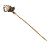 GAROZATION Retro Portable Cigar Tool with Creative Carved Design Classic Copper Ventilation Needle for Enhancement Stylish Cigar Accessory for Enthusiasts and Office Use