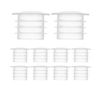 GAROZATION Reusable Plastic Bottle Caps 100Pcs Pull Ring Plug Replacement for Flower Pots and Water Bottles for Home and Garden