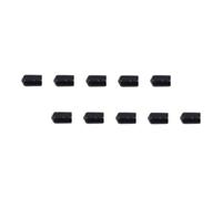 GAROZATION Rubber Arrow Heads 10pcs Black Safety Tips for Archery Practice Suitable for Carbon Arrows Small Game