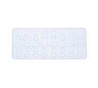 GAROZATION Silicone Chess Chocolate Mold Unique Chess Modeling Design for Baking Complete Cutting and Safe Use Creative DIY Baking Mold Candy Making Suitable for Home Kitchen