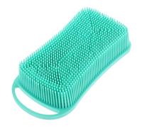 GAROZATION Silicone Hair Washing Brush for Family Bath Use Deep Cleaning Silicone Body Shower Brush with Soft Bristles to Promote Blood Flow and Gentle Scalp Massage