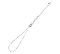 GAROZATION Silver Zinc Alloy Decorative Torah Pointer Scripture Reading Tool with Break Resistance Keeps Your Place for Scripture Reading