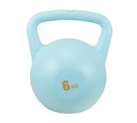 GAROZATION Soft Anti-slip Kettlebell Blue Self-fill Weight for Home Lower Body Workout Ergonomic Wide Grip Dumbbell Converter for Glute Leg Core Exercises Fitness Training for Women and Men