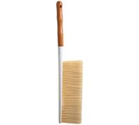 GAROZATION Soft Hand Broom with Beech Wood Handle and Pet Bristles, Dusting Brush for Appliances Surface Dust and Room Cabinets, Easy to Sweep Debris and Dust without Scratching