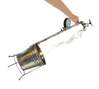 GAROZATION Solar Faucet Planter Lights Outdoor Garden Landscape Lighting Metal Watering Can Solar Powered Pathway Decor for Lawns and Yards