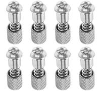 GAROZATION Stainless Steel 8Pcs Universal Sewing Machine Needle Presser Foot Clamp Set for High Shank Industrial and Home Use Spring Foot Clamp Accessories