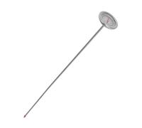 GAROZATION Stainless Steel Long Probe Soil Temperature Sensor for Gardening and Composting Lightweight Backyard with Stem Accurate Celsius and Fahrenheit Detector for Indoor and Outdoor