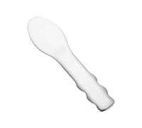 GAROZATION Stainless Steel Makeup Pick Spoon for Dispensing Skincare Products and Massaging The Face, Compact Portable Beauty Spatula in Silver, for Carrying in Your Bag Or Pocket