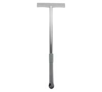 GAROZATION Stainless Steel Telescopic Sign Holder 5Mm Clip, Lightweight Handheld Banner Pole for Parades, Election Campaigns, and Team Leader Pick-Ups
