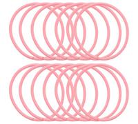 GAROZATION Stretch Rubber Hair Bands 100Pcs Tiny Elastic Hair Ties for Boys and for Parties and Casual Outfits