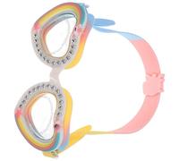 GAROZATION Swim Goggles for Heart Frame Design Fog for Years Comfortable Strap for Enjoyable Swimming Experience for Pools and Bathing
