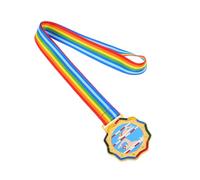 GAROZATION Swimming Award Medals for Durable Gold Medals with Neck Ribbons for Sports Competitions Trophies for First Place Winners Prize for Students