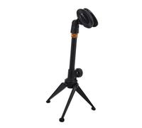 GAROZATION Tabletop Mic Stand Adjustable Clip Professional Desktop Microphone Holder for Recording Podcasting and Teaching