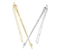 GAROZATION Torah Reading Pointer 2pcs Pointer for Adults Jewish Reading Tool Chain Mitzvah Accessory