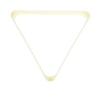 GAROZATION Triangle Billiard Rack Abs Material Pool Ball Holder Stable Frame for Standard Snooker and Pool Tables Design Accessory for Amateur and Professional Players
