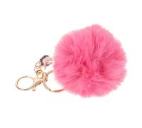GAROZATION Unique Unicorn Keychain Plush Hanging Keyring for Car Key Ring Women Girly Car Accessories Cute