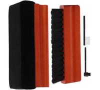 GAROZATION Vinyl Record Cleaning Kit Easy to Use User-friendly Record Player and Cd/dvd Players Cleaning Tool with Wood, Sponge, Lint, and Pp Brushes