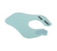 GAROZATION Waterproof Silicone Haircut Cape for Hair Stylists, Blue Gradient Wai Cloth Neck Gown Barber Accessories for Haircut, Dyeing, and Perm Protection