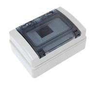 GAROZATION Way Waterproof Electrical Junction Box with Window, Surface-mounted Abs and PC Sealed Structure, for Indoor and Industrial Use as Distribution Center Breaker Protection