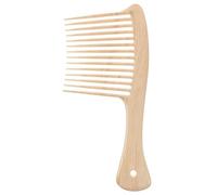 GAROZATION Wide Tooth Comb for Hair and Beard Detangling with Smooth Teeth Plastic Material Suitable for Home Use, Sturdy and Gentle Beard Shaping Tool