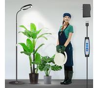 Garpsen Grow Lights for Indoor Plants, Full Spectrum with Stand, 80 LEDs