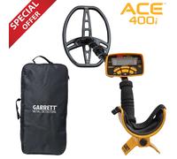Garrett ACE 400i Metal Detector + Garrett Backpack