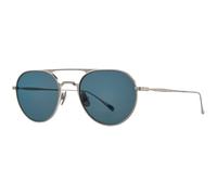 Garrett Leight BENNY J SUN BBSV/SFPSP Men's Sunglasses Silver Size 51