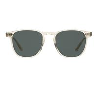 Garrett Leight BROOKS SUN CH/SFBS Men's Sunglasses Yellow Size 47