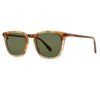 Garrett Leight GETTY II S MRRYE-ATG/GRN Men's Sunglasses Brown Size 48