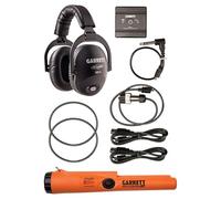 Garrett Metal Detectors Gassw Unisex Adult Garrett Z-Lynk MS-3 Wireless Headphone Kit with Z-Lynk Pro-Pointer At Headphone Kit - Orange and Black, One Size Fa