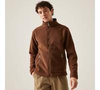 Regatta Men's Garrian II Full Zip Fleece Dark Brown Black, Size: M