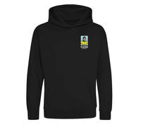 Garrincha World Cup Sticker Kids Hoodie - Black / 12-13 years