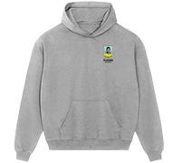 Garrincha World Cup Sticker Men's Hoodie - Gray / M