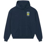 Garrincha World Cup Sticker Men's Hoodie - Navy / XL