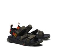 Garrison Trail 2 Strap Sandals in Leather Khaki
