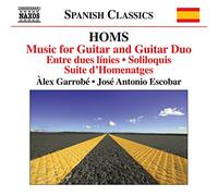 Garrobe/Escobar - Joachim Homs: Music for Guitar and Guitar Duo
