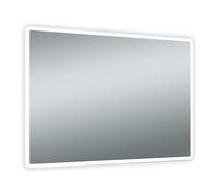 "Garrow LED Bathroom Mirror, Light up Vanity Mirror Low Energy Bulbs, Built in Bluetooth Speakers, Shavers Socket, Fog Free Demister Pad, Wall Mounted Landscape or Portrait - 1000mm x 500mm"
