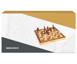 Garry Kasparov Wooden Chess Set