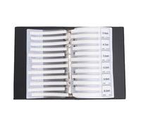 Garsent 0805 SMD Inductor Sample Book, PVC 60 Types Chip Inductor, Electronics Component Sample Book for Electronic Engineering,0805 SMD Resistor Assorted Folder