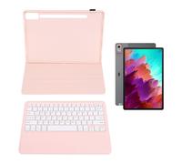Garsent 12.7in Keyboard Case for Tab P12 2023, Tablet Cover Case with Detachable Keyboard, Rechargeable Magnetic Keyboard Set with Pen Holder, Multi Angle Adjustment (Pink)