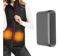 Garsent 2.1A 20000mAh Battery Pack for Heated Vest Heated Jacket Power Bank for Heating Electric Vests Jackets Coat Hoodies Battery Pack for Man Women Clothing, USB TYPE C