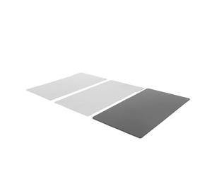 Garsent 2 Pcs 3D Printer LCD Build Plate 163x90mm for Photon Mono 4 Ultra, Flexible Build Plate with Soft Magnetic Base, Brushed Surface for Strong Model Adhesion, Easy Model Removal