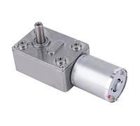 Garsent 24V Micro DC Speed Reduction Motor, Large Torsion Gear Motor 30RPM for Range Hood, Nesting Machine, Smart Equipment, Entertainment Equipment - Low Noise, All Metal Gears, (24V，10RPM)