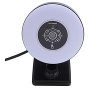 Garsent 4K HD Webcam for PC, AF Auto Focus Webcam with Fill Light, Microphone & Remote Control, Plug & Play, USB Computer Web Camera for Live Streaming Online Learning