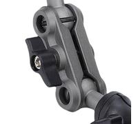 Garsent A Pillar Grab Handle Phone Mount 360 Degree Rotating Car Cell Phone Holder for Tank 300 500 Pajero, Stable Off Road Vehicle Stand, Adjustable Viewing Angle Universal (A Pillar Mount)