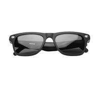 Garsent AI Smart Glasses with Camera, 4K Video Recording Glasses with Audio, Real Time Translation, Bluetooth Smart Glasses, Camera Sunglasses for Travel & Outdoor, 4GB Storage (Black)