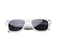 Garsent AI Smart Glasses with Camera, 4K Video Recording Glasses with Audio, Real Time Translation, Bluetooth Smart Glasses, Camera Sunglasses for Travel & Outdoor, 4GB Storage (White)